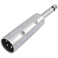 Omnitronic Adapter XLR(M)/Klinke(M) (mono)]