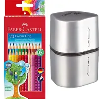 Faber-Castell Colour Grip Farbstiftetui Buntstifte 24 St.