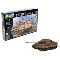REVELL 03129 - Modellbausatz Tiger II Ausführung  B 1:72