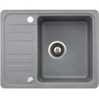 Bergström Granitspüle 575x460 grau