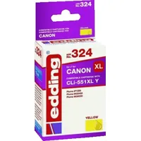 Edding kompatibel zu Canon CLi-551XL gelb