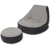 Intex Aufblasbarer Sessel Ultra Lounge Samt 137 x 102