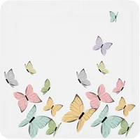 KLEINE WOLKE Butterflies mit Schmetterlingen, BxH: 55 x 55