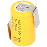 AccuCell Mexcel 2/3A-ZLF Spezial-Akku 2/3 A Cadnica NiCd Akku