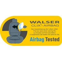 Walser Autositzbezug DotSpot Premium Komplett-Set grau schwarz