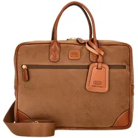 BRIC'S Life Notebooktasche camel Laptopfach