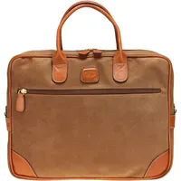 BRIC'S Life Notebooktasche camel Laptopfach