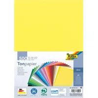 Folia Tonpapier Mix DIN A4 130 g/m2 500 Blatt