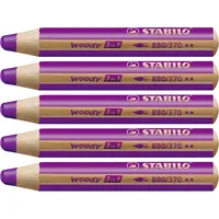 Stabilo Woody 3 in 1 Buntstift 5 St. erika