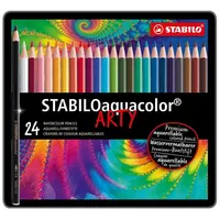 Stabilo Aquarellstifte 24 St. mehrfarbig
