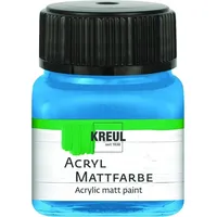 Kreul Acryl Mattfarbe hellblau, 20 ml
