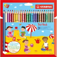 Stabilo Dreikant-Buntstift 24 St. farbig sortiert