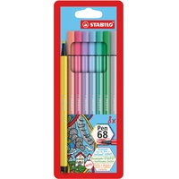 Stabilo Pen 68 Kunststoffetui Pastel 8 St.