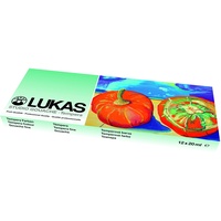 Lukas Temperafarben 12 St. 19 ml orange/weiß