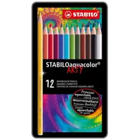 Stabilo Aquarell-Buntstift 12 St. Mehrfarbig