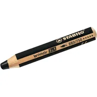 Stabilo Woody 3 in 1 Buntstift schwarz