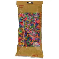 Hama Bügelperlen Neon Mix transparent 6000 Stück