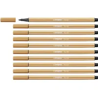 Stabilo Premium-Filzstift Pen 68 10 St. Bronze