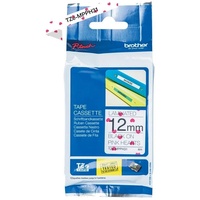 Brother TZe-MPPH31 Beschriftungsband, 12mm, schwarz/pink/weiß (Muster) (TZEMPPH31)