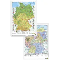 Stiefel Deutschland physisch / politisch, DUO-Schreibunterlage klein