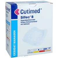 B2B Medical GmbH CUTIMED Siltec B Schaumverb.7.5x7.5 cm m.Haftr.
