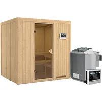 Karibu Sauna Sodin-9kWBio-Ofen-Steuergerät-Ohne Dachkranz