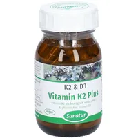 Sanatur Vitamin K2 + Vitamin D3 Kapseln 90 St.