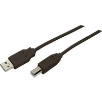 MediaRange USB 2.0 Druckerkabel A/B 3,0m schwarz (MRCS103)