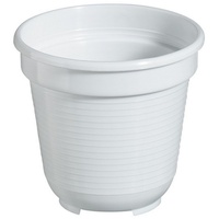 Geli Blumentopf Ø 28 x 24 cm weiß