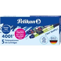 Pelikan Tintenpatronen LTP/F/5 für Lamy Füllhalter königsblau