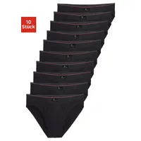 LE JOGGER Slip unifarben schwarz XXL 10er Pack
