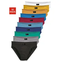 LE JOGGER Slips bunt XS 10er Pack