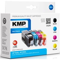KMP H147V kompatibel zu HP 934XL schwarz + HP