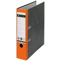 Leitz 1080 Ordner orange marmoriert Karton 8,0 cm