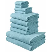 OTTO home Inga Handtuchset 10-tlg. blau