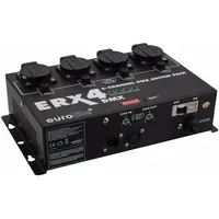 Eurolite ERX-4 DMX Switchpack Schwarz
