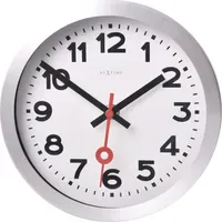 Nextime Wanduhr Station 35,00 cm 3999AR weiß