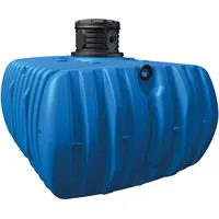 4rain Flachtank 5000 l blau