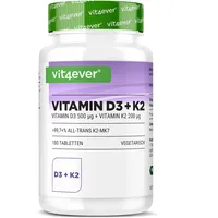 Vit4ever Vitamin D3 20.000 I.E + Vitamin K2 200