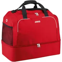 Jako Fußballtasche Classico Senior mit Bodenfach rot