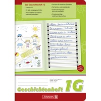 Brunnen Geschichtenheft A5 Lineatur 1G 16 Blatt