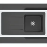 Villeroy & Boch Architectura 60 graphite + Handbetätigung