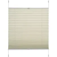 LIEDECO Thermo Plissee 80 x 130 cm beige