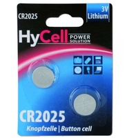 HyCell Knopfzelle CR 2025 3V 2 St. 140 mAh