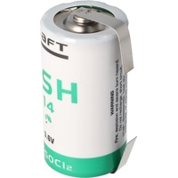 Saft LSH 14 Lithium Batterie 3.6V Primary mit Lötfahne