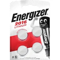 Energizer Knopfzelle CR 2016 3V 4 St. 90 mAh