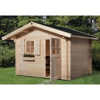 Weka Gartenhaus 131 3,00 x 2,50 m natur