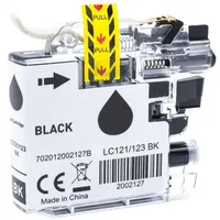 Kompatible Ware kompatibel zu Brother LC-123BK schwarz