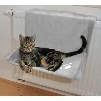 Silvio Design Heizkörperliege uni grau