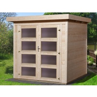 Weka Gartenhaus 321 1,98 x 1,94 m natur